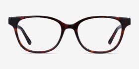 Patra Écailles Acétate Montures de lunettes de vue d'EyeBuyDirect, Vue de Face