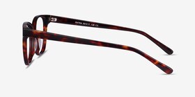 Patra Écailles Acétate Montures de lunettes de vue d'EyeBuyDirect, Vue de Côté