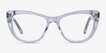 Little Charlotte Clear AcetateEyeglass Frames from EyeBuyDirect, Front View