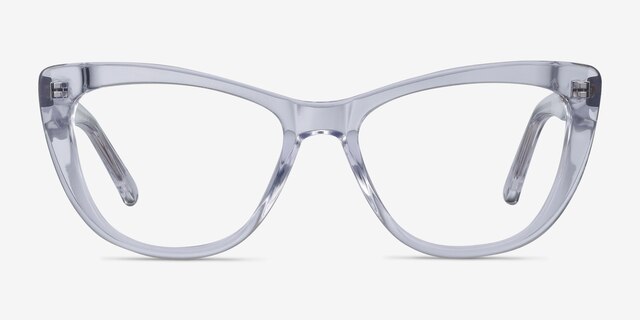 Little Charlotte Clear AcetateEyeglass Frames from EyeBuyDirect, Front View