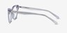 Little Charlotte Clear AcetateEyeglass Frames from EyeBuyDirect, Side View