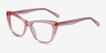 Little Charlotte Pink AcetateEyeglass Frames from EyeBuyDirect, Angle View