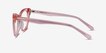 Little Charlotte Pink AcetateEyeglass Frames from EyeBuyDirect, Side View