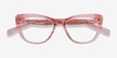Little Charlotte Pink AcetateEyeglass Frames from EyeBuyDirect, Closed View