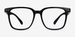Piano Black PlasticEyeglass Frames from EyeBuyDirect, Front View