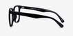 Piano Black PlasticEyeglass Frames from EyeBuyDirect, Side View
