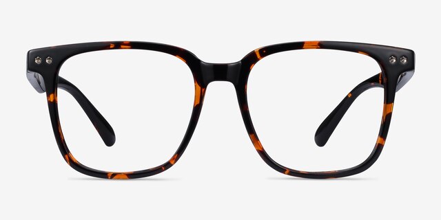 Piano Floral PlasticEyeglass Frames from EyeBuyDirect, Front View