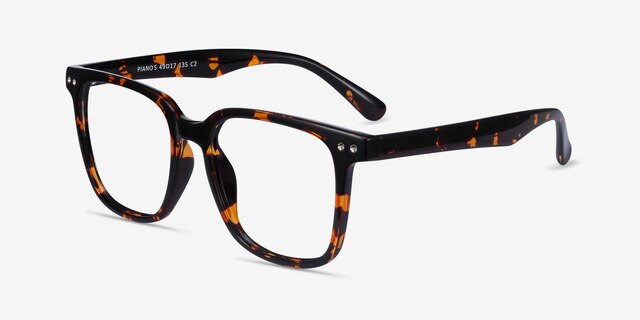 Piano Floral PlasticEyeglass Frames from EyeBuyDirect, Angle View