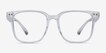 Piano Clear PlasticEyeglass Frames from EyeBuyDirect, Front View