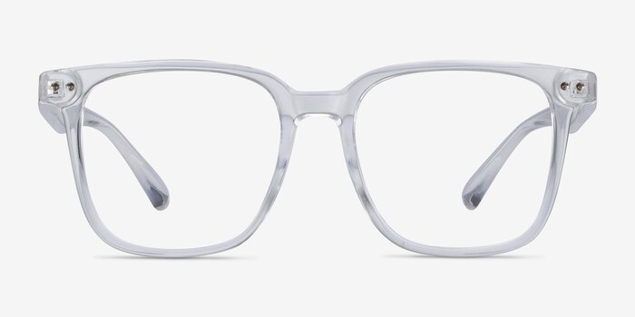 Piano Clear Plastic Eyeglass Frames from EyeBuyDirect