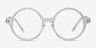 Little Years Clear PlasticEyeglass Frames from EyeBuyDirect, Front View