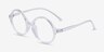Little Years Clear PlasticEyeglass Frames from EyeBuyDirect, Angle View