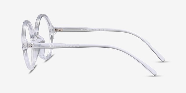 Little Years Clear PlasticEyeglass Frames from EyeBuyDirect, Side View