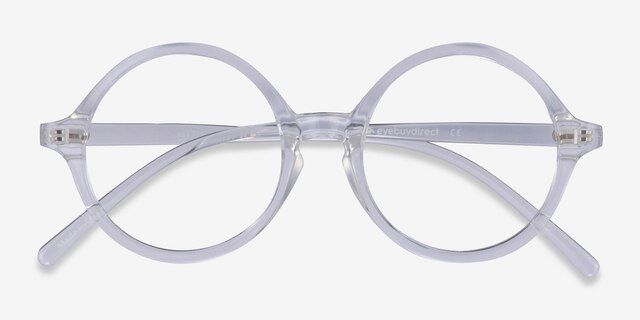 Little Years Clear PlasticEyeglass Frames from EyeBuyDirect, Closed View