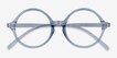 Little Years Blue PlasticEyeglass Frames from EyeBuyDirect, Closed View