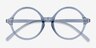 Little Years Blue PlasticEyeglass Frames from EyeBuyDirect, Closed View