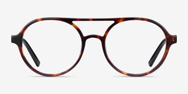 Elevate Tortoise AcetateEyeglass Frames from EyeBuyDirect, Front View