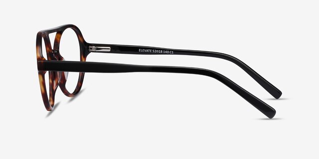Elevate Tortoise AcetateEyeglass Frames from EyeBuyDirect, Side View