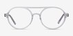 Elevate Clear AcetateEyeglass Frames from EyeBuyDirect, Front View