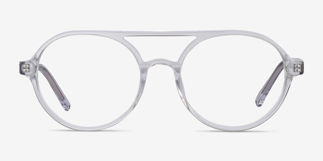 Elevate Clear AcetateEyeglass Frames from EyeBuyDirect, Front View