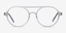 Elevate Clear AcetateEyeglass Frames from EyeBuyDirect, Front View
