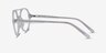 Elevate Clear AcetateEyeglass Frames from EyeBuyDirect, Side View