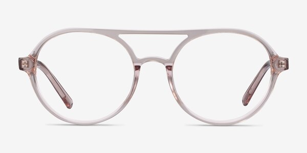 Elevate Clear Pink Acetate Eyeglass Frames