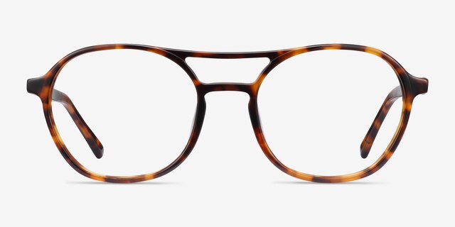 Higher Tortoise AcetateEyeglass Frames from EyeBuyDirect, Front View