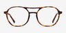 Higher Tortoise AcetateEyeglass Frames from EyeBuyDirect, Front View