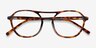 Higher Tortoise AcetateEyeglass Frames from EyeBuyDirect, Closed View