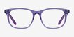 Steps Purple AcetateEyeglass Frames from EyeBuyDirect, Front View