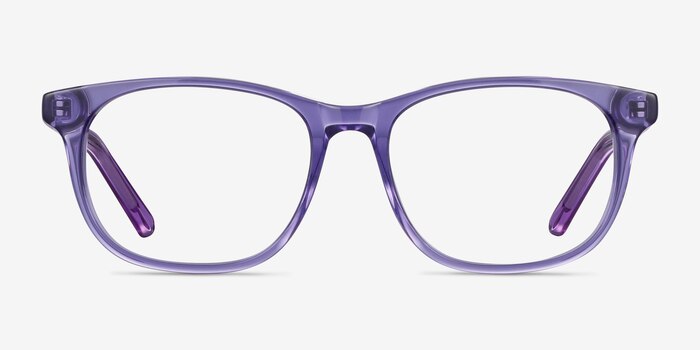 Steps Purple Acetate Eyeglass Frames from EyeBuyDirect