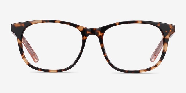Steps Tortoise AcetateEyeglass Frames from EyeBuyDirect, Front View
