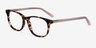 Steps Tortoise AcetateEyeglass Frames from EyeBuyDirect, Angle View