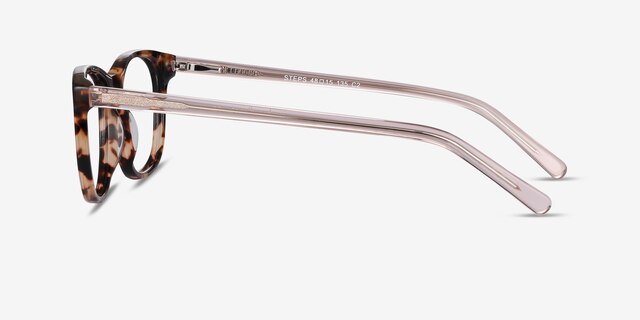 Steps Tortoise AcetateEyeglass Frames from EyeBuyDirect, Side View