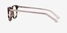 Steps Tortoise AcetateEyeglass Frames from EyeBuyDirect, Side View