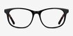 Steps Black AcetateEyeglass Frames from EyeBuyDirect, Front View