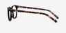 Steps Black AcetateEyeglass Frames from EyeBuyDirect, Side View