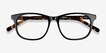 Steps Black AcetateEyeglass Frames from EyeBuyDirect, Closed View