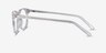 Steps Clear AcetateEyeglass Frames from EyeBuyDirect, Side View