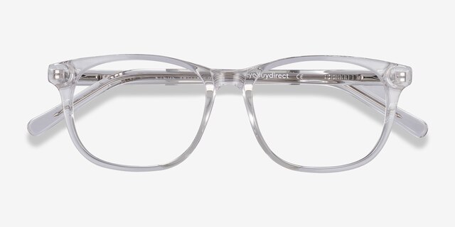 Steps Clear AcetateEyeglass Frames from EyeBuyDirect, Closed View