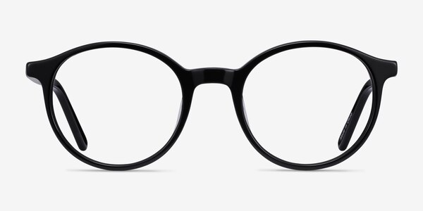 Excel Black Acetate Eyeglass Frames
