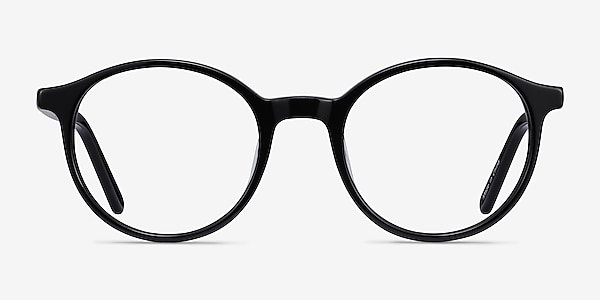 Excel Black Acetate Eyeglass Frames