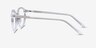 Excel Clear AcetateEyeglass Frames from EyeBuyDirect, Side View