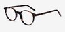 Excel Tortoise AcetateEyeglass Frames from EyeBuyDirect, Angle View