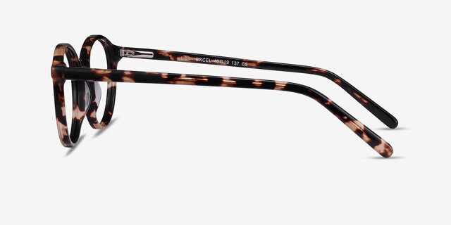 Excel Tortoise AcetateEyeglass Frames from EyeBuyDirect, Side View