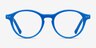 Magic Blue AcetateEyeglass Frames from EyeBuyDirect, Front View