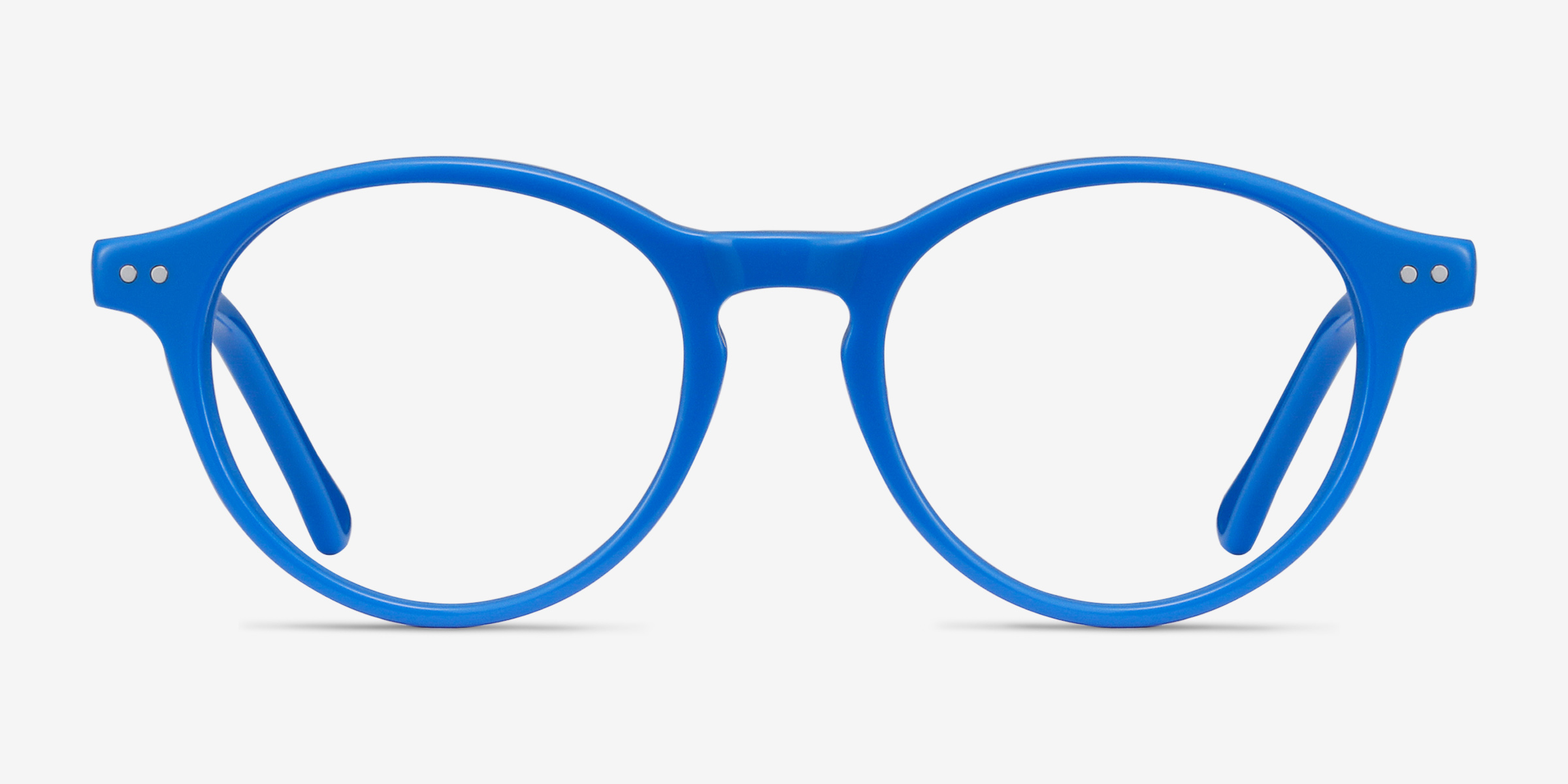 Magic Round Blue Full Rim Eyeglasses | Eyebuydirect