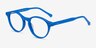 Magic Blue AcetateEyeglass Frames from EyeBuyDirect, Angle View