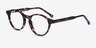 Magic Tortoise AcetateEyeglass Frames from EyeBuyDirect, Angle View
